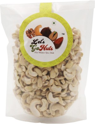 Let's GoNuts Fresh Crispy Cashewnuts Broken Split 2Pcs 500g Cashews(500 g)