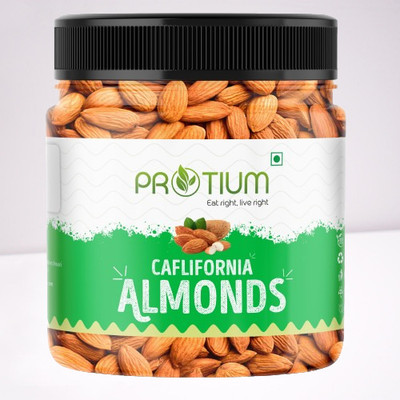 PROTIUM Premium Natural Californian Almonds/Badam, Almonds(1 x 1 kg)
