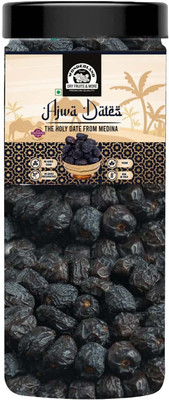 WONDERLAND Foods – Ajwa Dates 400g | Organic Soft & Handpicked | Khajoor | Khajur Dry Dates (400 G) For Rs. 410 @ 75 %