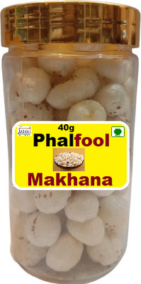 Phalfool Phool Makhana | Lotus Seed Pop/Gorgon Nut Puffed Kernels | Lotus Seeds 40g Fox Nut(1 x 40 g)