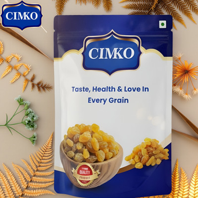 CIMKO Premium Quality Raisin(Kishmish) | Pure Natural and Organic | Kishmish-Draksh_21 Raisins(2 x 0.5 kg)