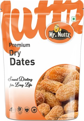 Mr.Nuttz Premium Dates (Dry Yellow Dates/ Peela Chuara, Khajoor 500g) - Dry Dates(500 g)