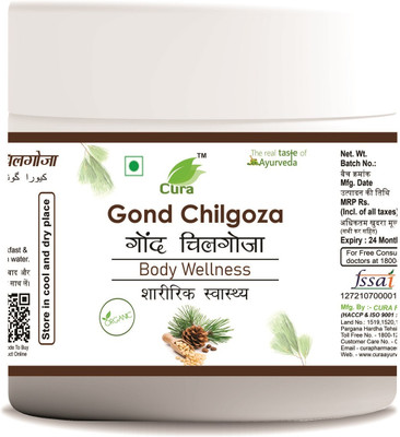 Cura Gond Chilgoza (pine nut) 50g | A Rich Source of Protein & Healthy Fats Pine Nuts(50 g)
