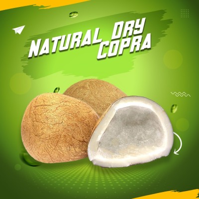 PRIYA ESTATE DRY COPRA ( NATURAL DRY COCONUT ) SUKHA GOLA,SUKHA NARIYAL Dry Copra(1250 g)