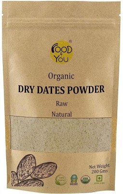 Food 4 You Organic Dry Dates Powder 200 g Pack of 1 Dry Dates(200 g)