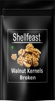 Shellfeast Broken Walnut Kernels, Akhrot Giri Tukda Walnuts(500 g)