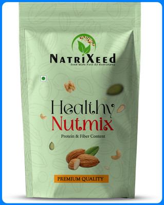 Natrixeed Mix Dry Fruits | Fit for Fasting | Healthy Snacks Mixed Nuts_45 Almonds(1 x 250 g)