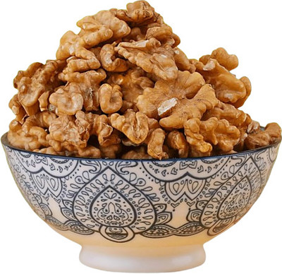 ZION kashmiri Akhrot giri 1kg walnut without shell Kashmiri Walnuts Kernels Walnuts(1 x 1000 g)
