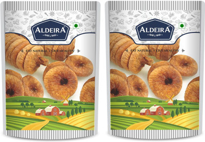 Aldeira Dried Anjeer 1Kg Pack of 2 (500g Each) Figs(2 x 0.5 kg)