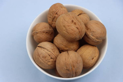 ZION Kashmiri Walnut inshell Akhrot 1kg Organic Pure Premium Walnuts(1 x 1 kg)