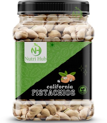 Nutri Hub Raw Salted Pistachios Shelled | Tasty & Healthy Salted Pista Dry Fruit 250G Pistachios(250 g)