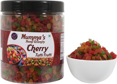 Mumma's home gramity Mix Tutti Frutti Cherry 500gm Jar for Cakes & Cookies Cherries(500 g)