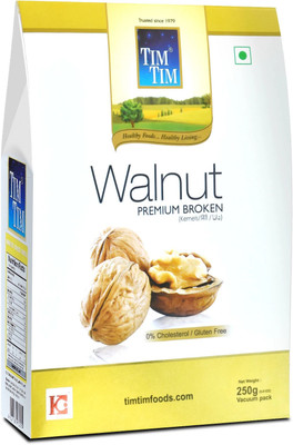 Tim Tim Premium Broken Walnuts Kernels (Without Shell) Walnuts(250 g)