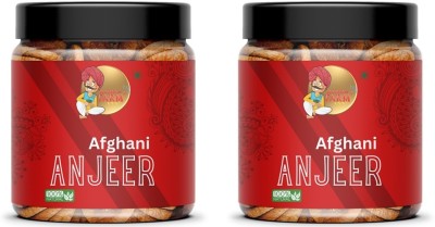 Naturalist Dried Afghani Anjeer | Figs | Rich in Iron, Fibre & Vitamins | 250G Pack of 2 | Figs(2 x 250 g)