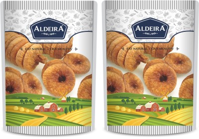 Aldeira Dried Anjeer 1Kg Pack of 2 (500g Each) Figs(2 x 0.5 kg)