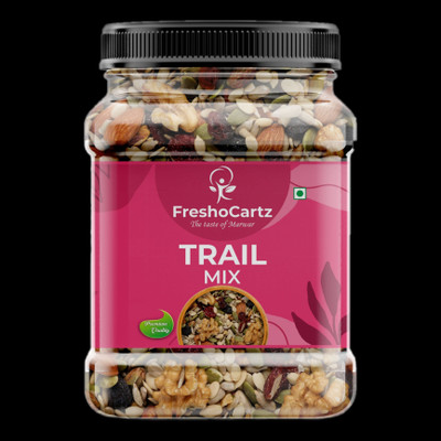 FreshoCartz Super Nutritious Trail Mix | Mix Dry Fruits | Dry Fruits Mix | Assorted Seeds & Nuts, Black Currant(1 x 1000 g)