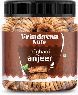 Vrindavannuts Premium Anjeer - Fresh & High-Quality for Authentic Flavors Figs(1 x 500 g)