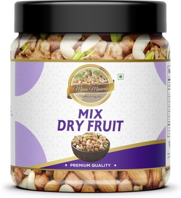 MEWA MANWAR Mix Nuts Dry fruits (Almonds, Cashew, Green Black Raisin,Walnut, Apricot) Assorted Fruit(250 g)