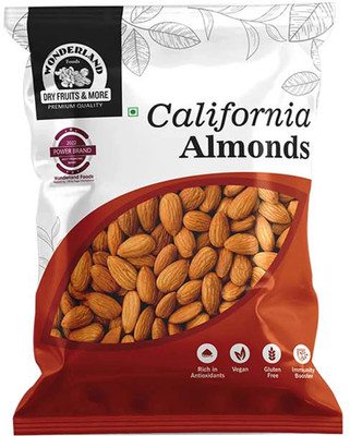 WONDERLAND Raw-California-Almond-100g Almonds(1 x 100 g)