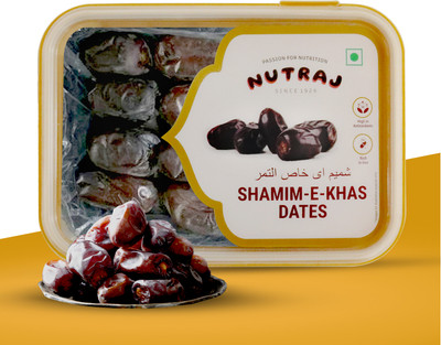 Nutraj Shamim-E-Khas Dates 400g,Shamim Khajur 400g, Khajoor Dry Fruits, Dry Fruit Dates(1 x 400 g)