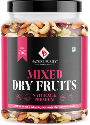 Nature Purify Premium Mixed Dry Fruits Healthy Dried Nutmix(250 g)