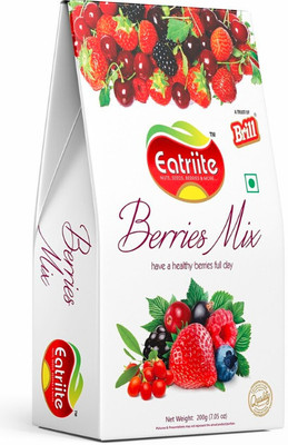 Eatriite Berry Mix (Assorted Sweetend & Dried Delicious Berries Mix) - Assorted Fruit(1 x 200 g)