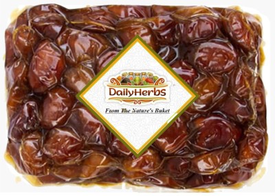 DAILYHERBS Seedless Dates | Pin Khajur Arabian Dates, Dry Fruit Dates(500 g)