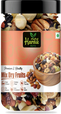 Hardik Mixed Dry Fruits l 200g Healthy Snack Pack Dates, Cashews, Pistachios, Raisins(1 x 200 g)