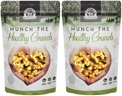 WONDERLAND Foods Broken (Bakers Walnut) Walnuts(2 x 250 g)