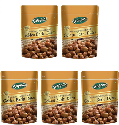 Happilo Premium Golden Barih Dates Value Pack ,500 g x Pack of 5 Dates(5 x 500 g)