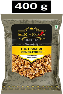 BLK FOODS Walnut Kernels (Broken) | Walnuts(400 g)