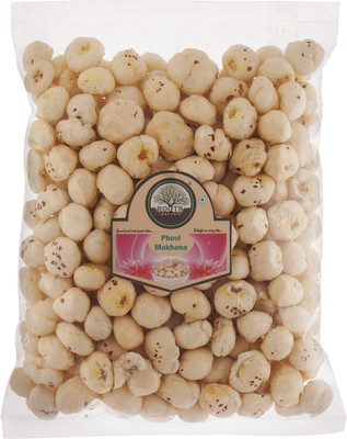 Roots Organic Regular Lotus Seed Pop/Gorgon Nut Puffed Kernels (Phool Makhana) Fox Nut(1 x 200 g)