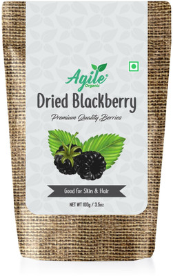Agile Organic Dried Blackberry 100g | Dry Fruits from Japan Blackberry(1 x 100 g)