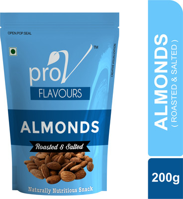 ProV Flavour -Roasted & Salted Almond 200g Almonds, Kernels(1 x 200 g)