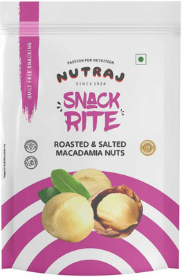 Nutraj Roasted Salted Macadamia Nuts 100g, Dry Fruits Macadamia Nuts(1 x 100 g)