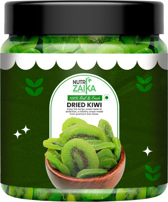 NUTRI ZAIKA Dry Kiwi | Exotic Dried Fruit | Tangy Sweet Flavor | Healthy Snack Kiwi(1 x 100 g)