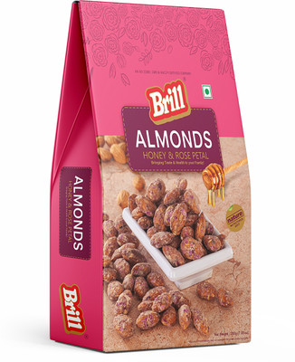 BRILL Honey & Rose Petal Almonds(1 x 200 g)