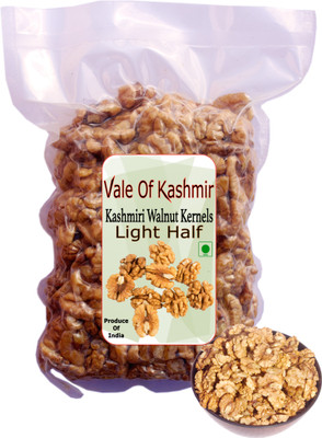 vale of kashmir Light Walnut Kernels, Premium Walnut Kernels, Walnuts Without Shell Walnuts(1 x 400 g)