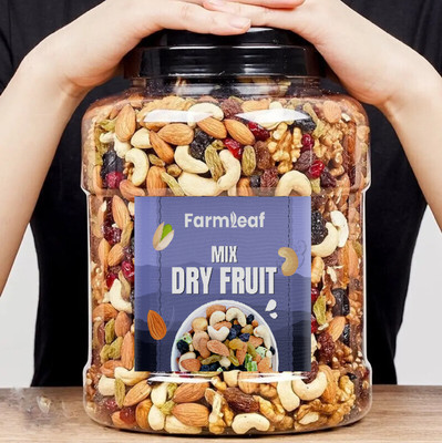 FarmLeaf Mix Dry Fruit | Panchmeva | 250gm | A Almonds, Cashews, Raisins, Dry Dates, Assorted Fruits & Nuts(250 g)