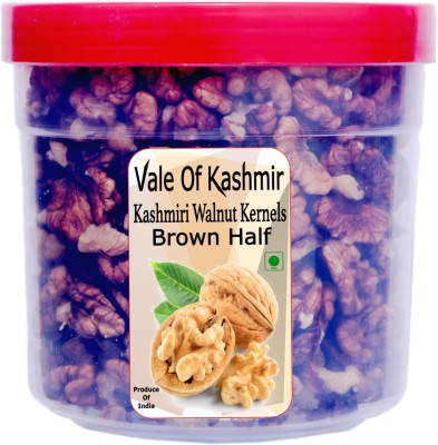 vale of kashmir Walnuts In Shell Brown Half , Akhrot Giri , Walnuts Without Shell Walnuts(500 g)