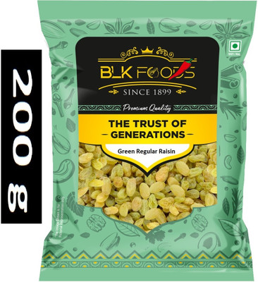 BLK FOODS Select Green Regular Raisin Raisins(1 x 200 g)