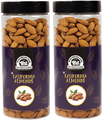 WONDERLAND Foods Premium QualityCalifornia Almonds(2 x 0.5 kg)