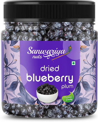 Sanwariya Fresh Dried Blueberry plum 250gm | Sweet and Delicious Blueberry(1 x 250 g)