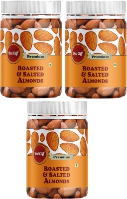 RED CLIFF Premium Californian Almonds Roasted & Salted | Badam | Almonds(3 x 250 g)