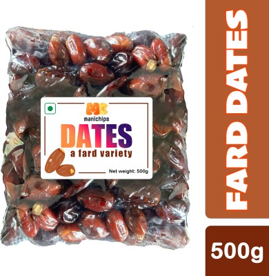 Manichips Premium Fardh Dates | Khajur Dates Dry Fruits | Healthy Dates(500 g)