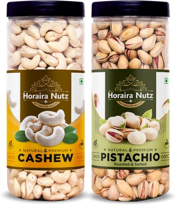 Horaira Nutz premium dryfruits combo pack 300g Cashews, Pistachios(2 x 150 g)