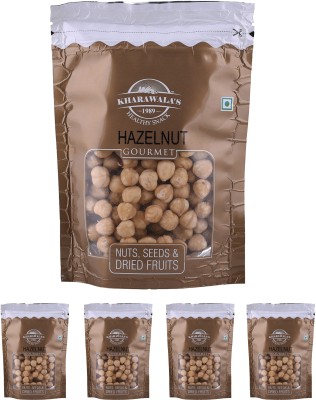 KHARAWALA'S United State Premium Jumbo Hazelnut (Pack of 5-200 Grams Each) Hazelnuts(5 x 200 g)