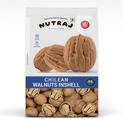 Nutraj Chilean Walnut Inshell Walnuts(500 g)
