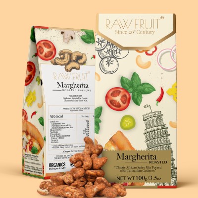 HyperFoods Margherita Roasted Cashews Cashews(100 g)