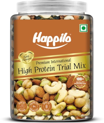 Happilo High Protein Trail Mix Jar, Chickpeas, Almonds, Cashews, Pistachios(900 g)